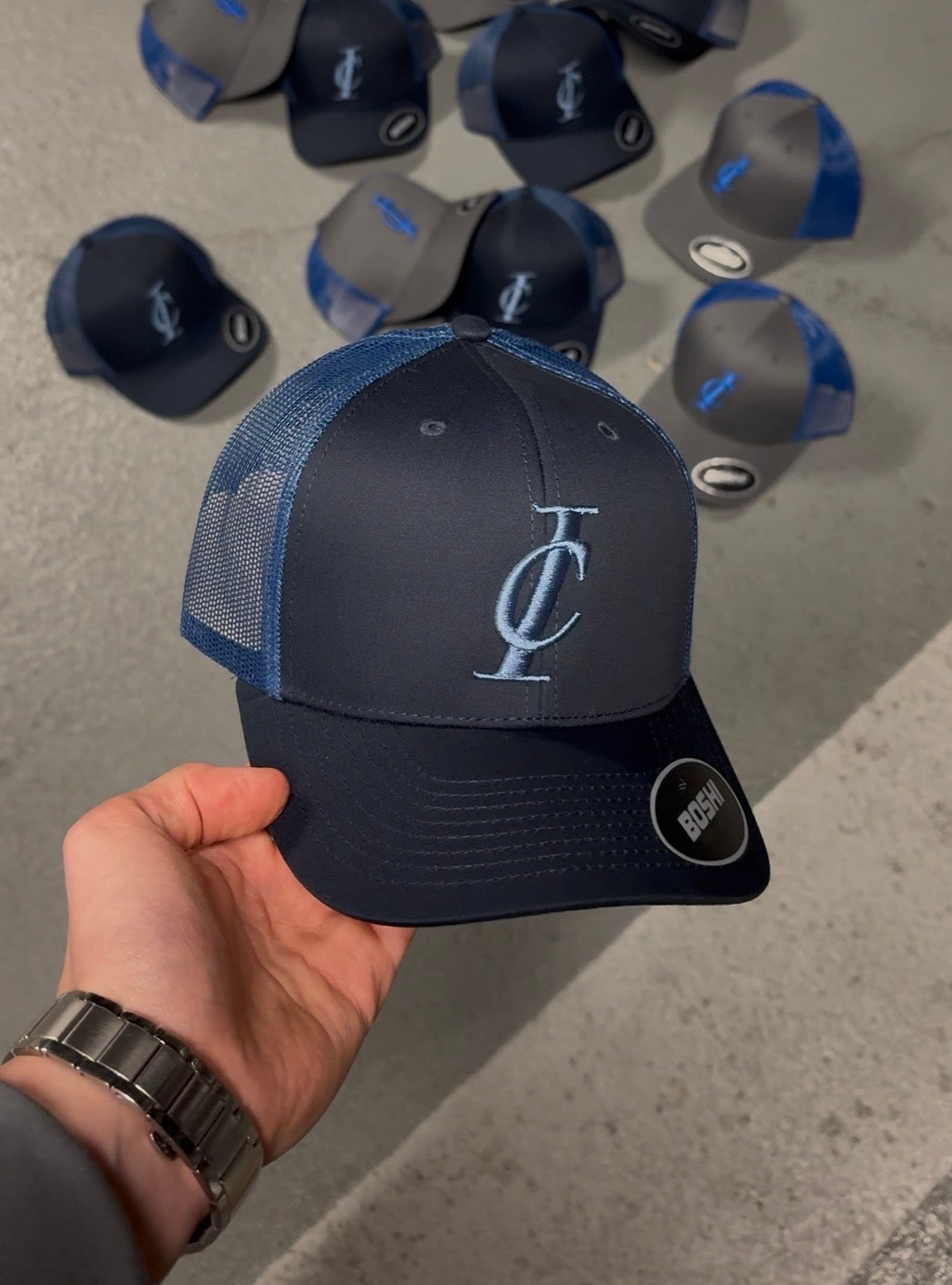 Triple Navy Logo Cap