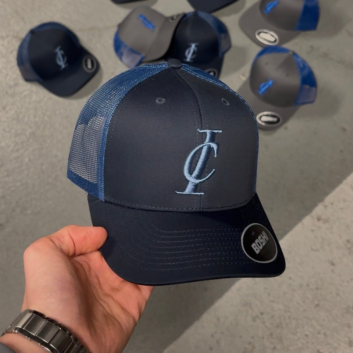 Triple Navy Logo Cap