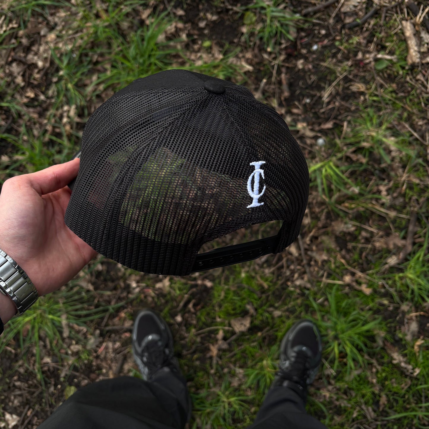 Core Black Logo Cap