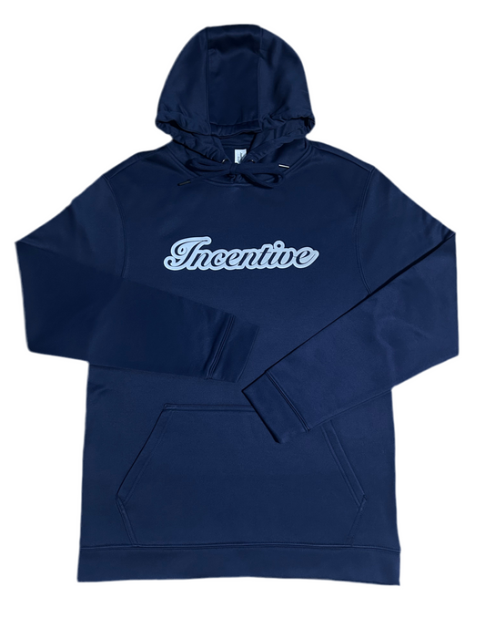 Navy Reflective Essential Logo Hoodie