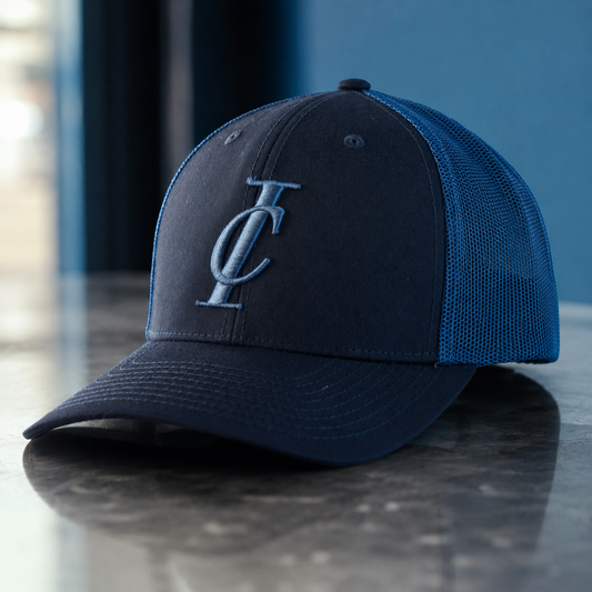 Triple Navy Logo Cap