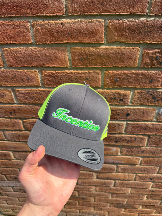 OG NEON / GREY ESSENTIAL CAP